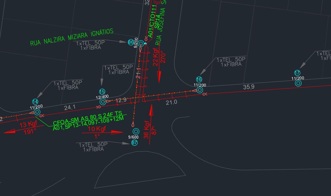 Projeto de adequação elétrica em CAD
